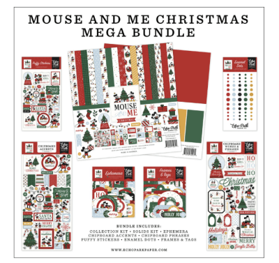 Echo Park Mega Bundle - Mouse And Me Christmas 