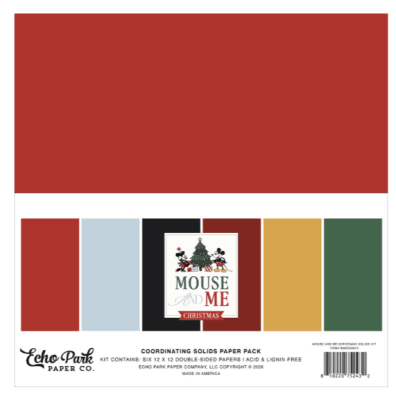 Echo Park Mega Bundle - Mouse And Me Christmas 