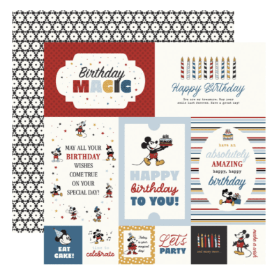 Echo Park 12x12 Paper Pack Collection Kit - Mouse And Me Birthday 