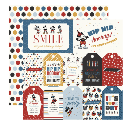 Echo Park 12x12 Paper Pack Collection Kit - Mouse And Me Birthday 