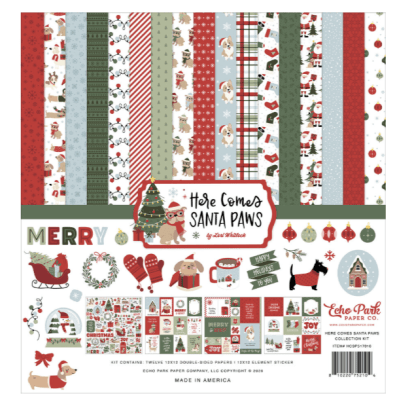 Echo Park Mega Bundle - Here Comes Santa Paws 
