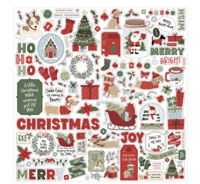 Echo Park Collection Kit - Here Comes Santa Paws