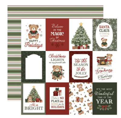 Carta Bella 12x12 Collection Kit - Have A Beary Christmas