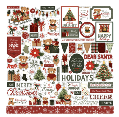 Carta Bella 12x12 Collection Kit - Have A Beary Christmas