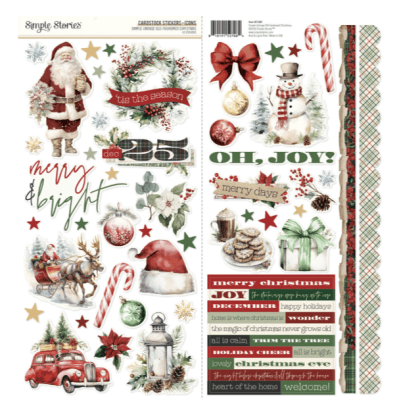 Simple Stories Collectors Essentials Kit -Simple Vintage Old-Fashioned Christmas