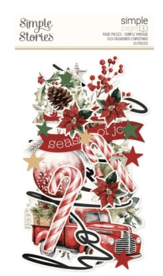 Simple Stories Collectors Essentials Kit -Simple Vintage Old-Fashioned Christmas