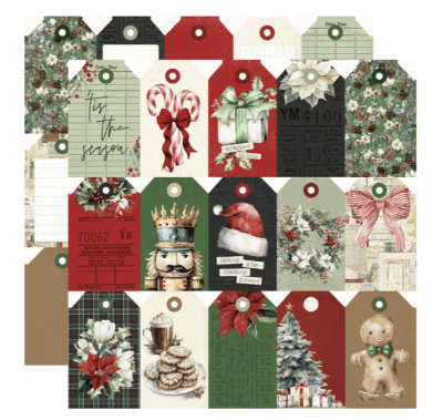 Simple Stories Collectors Essentials Kit -Simple Vintage Old-Fashioned Christmas