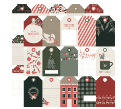 Simple Stories Collectors Essential Kit - Mistletoe & Holly 