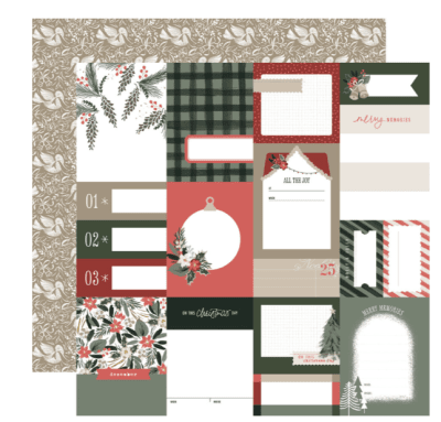 Simple Stories Collectors Essential Kit - Mistletoe & Holly 