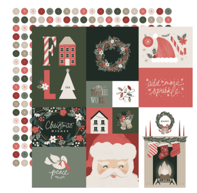 Simple Stories Collectors Essential Kit - Mistletoe & Holly 
