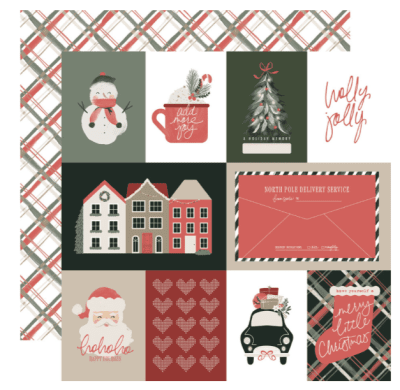 Simple Stories Collectors Essential Kit - Mistletoe & Holly 