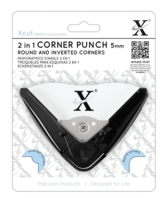 Xcut Corner Punch - 2 in 1 Small 5mm