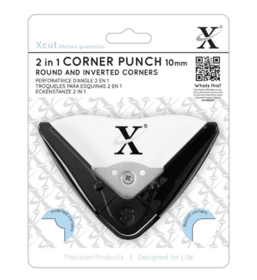 Xcut Corner Punch - 2 in 1 Large 10mm
