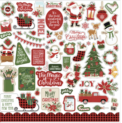 Echo Park 12x12 Collection Kit - The Magic Of Christmas 