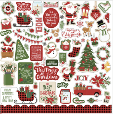 Echo Park 12x12 Mega Bundle - The Magic Of Christmas