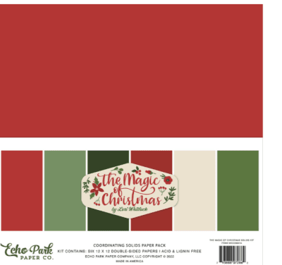 Echo Park 12x12 Mega Bundle - The Magic Of Christmas