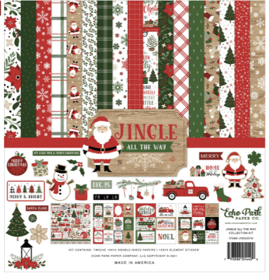 Echo Park 12x12 Mega Bundle - Jingle All The Way 