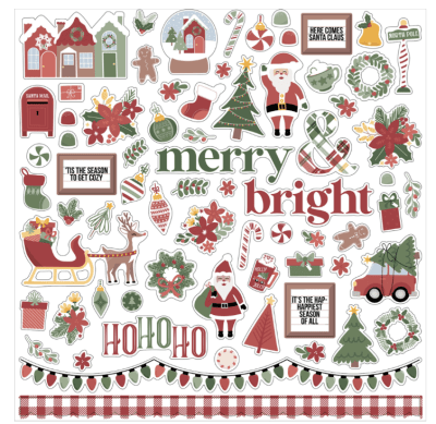 Echo Park 12x12 Collection Kit - Santa Claus Lane 
