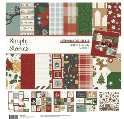 Simple Stories 12x12 Collection Kit - Hearth & Holiday