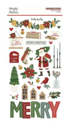 Simple Stories 12x12 Collectors Essential Kit - Hearth & Holiday