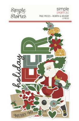 Simple Stories 12x12 Collectors Essential Kit - Hearth & Holiday