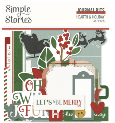 Simple Stories 12x12 Collectors Essential Kit - Hearth & Holiday
