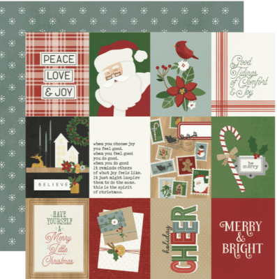 Simple Stories 12x12 Collectors Essential Kit - Hearth & Holiday