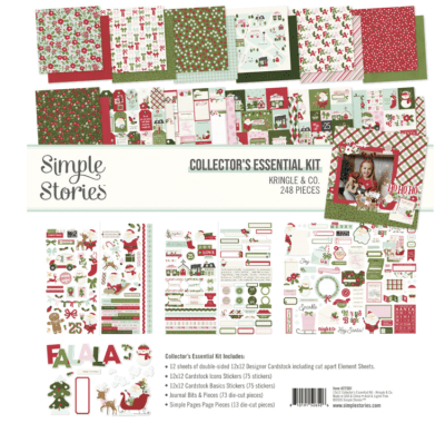 Simple Stories 12x12 Collectors Essential Kit - Kringle & Co.