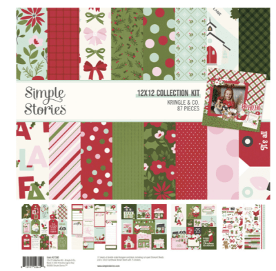Simple Stories 12x12 Collectors Essential Kit - Kringle & Co.