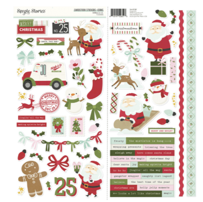 Simple Stories 12x12 Collectors Essential Kit - Kringle & Co.