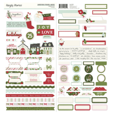 Simple Stories 12x12 Collectors Essential Kit - Kringle & Co.