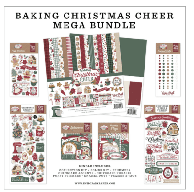 Echo Park 12x12 Mega Bundle - Baking Christmas Cheer