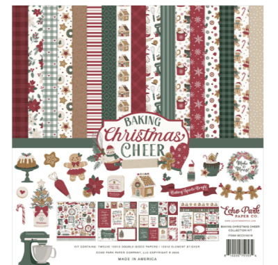 Echo Park 12x12 Mega Bundle - Baking Christmas Cheer