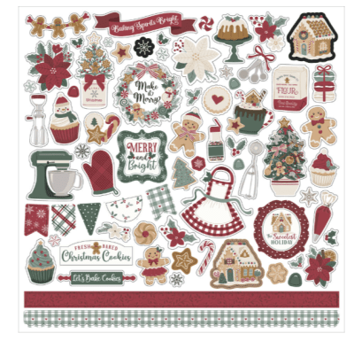 Echo Park 12x12 Mega Bundle - Baking Christmas Cheer