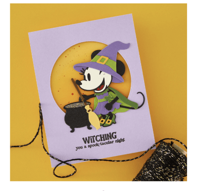 Spellbinders Etched Dies - Classic Mouse Costume Party 