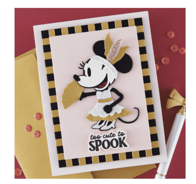 Spellbinders Etched Dies - Classic Mouse Costume Party 