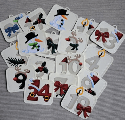 BY Lene Dies - Christmas Numbers