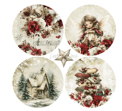 Craft O`Clock 6x6 Paper Set - Spirit Of Christmas