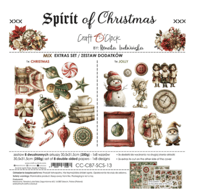 Craft O`Clock Extras Set Mix - Spirit Of Christmas