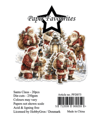 Paper Favourites Die-Cuts - Santa Claus 