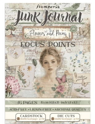 Stamperia Junk Journal A5 - Flowers and Poems