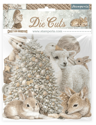 Stamperia Die Cuts - White Christmas