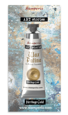 Stamperia Wax Patina ml 40 - Heritage gold