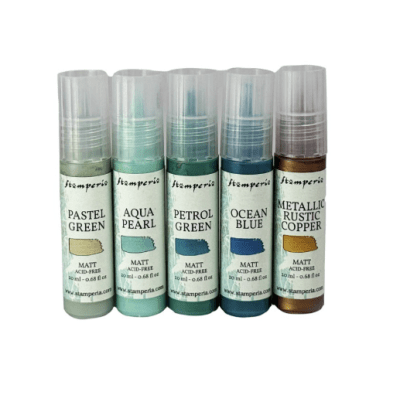 Stamperia Patina Texture paints