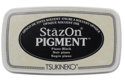 StazOn Pigment inkpad - Piano Black