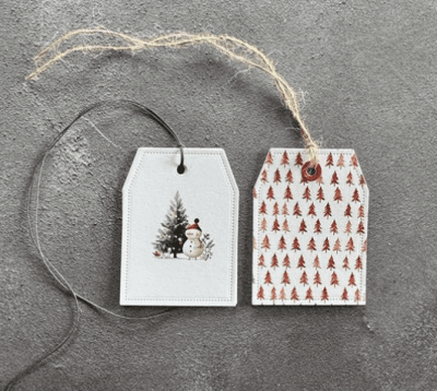  Simple and Basic dies - Gift Tags