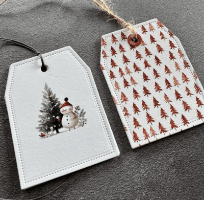  Simple and Basic dies - Gift Tags