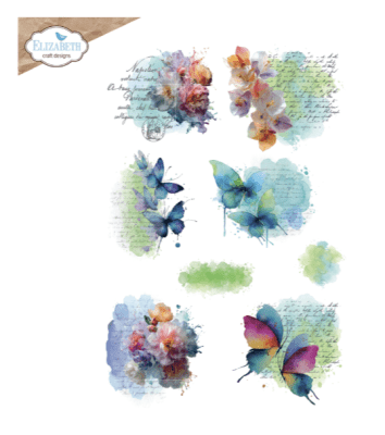 Elizabeth Craft design Rub Ons - Layers of Time 