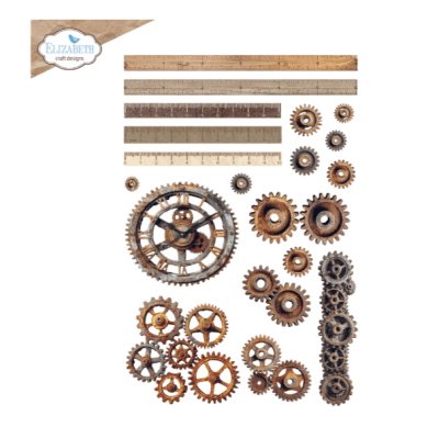 Elizabeth Craft design Rub Ons - Layers of Time 