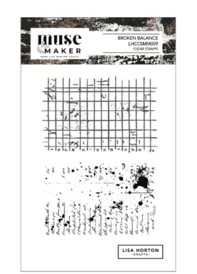 Lisa Horton Muse & Maker Clear Stamp - Broken Balance 
